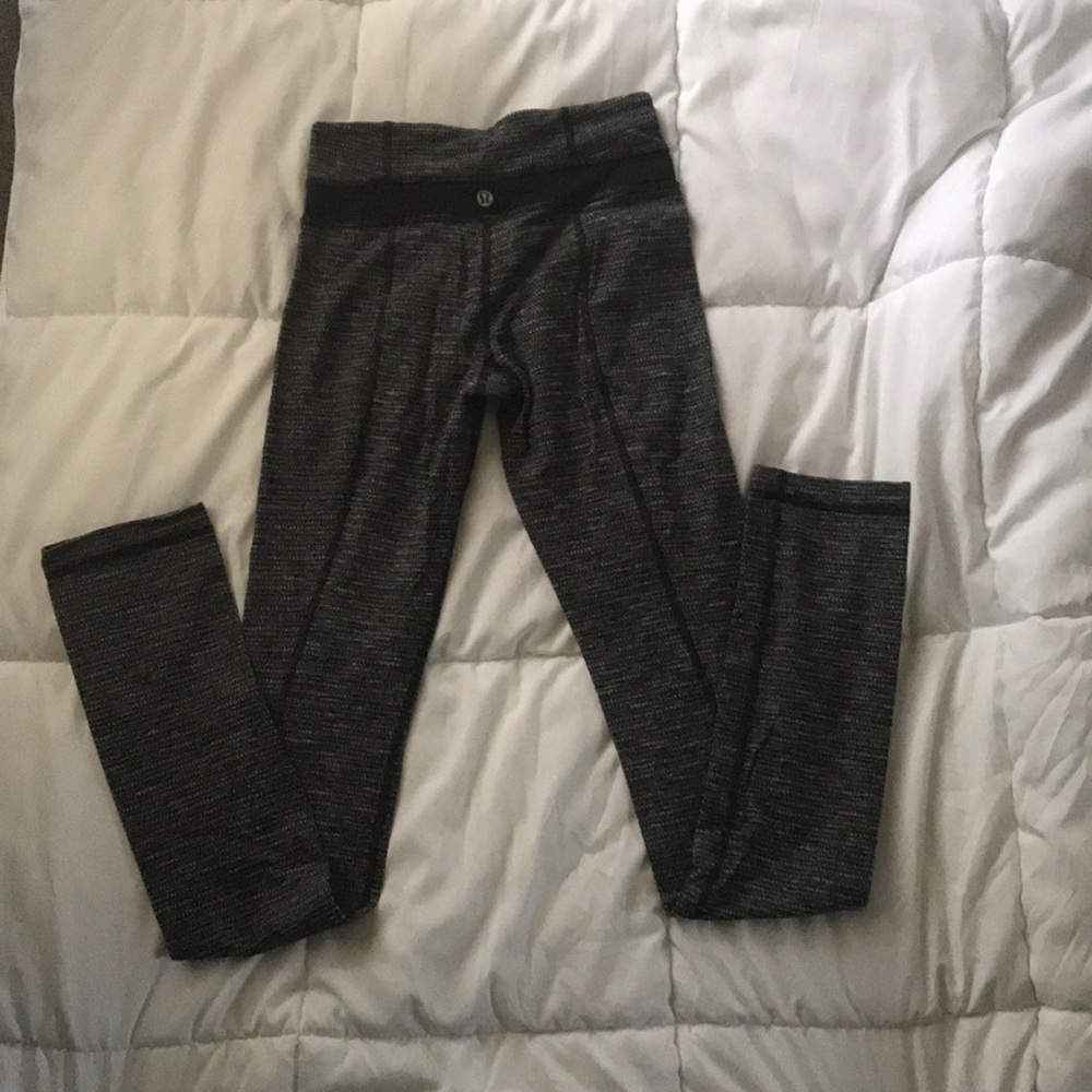 Lululemon Heather Grey Yoga Workout Pants
